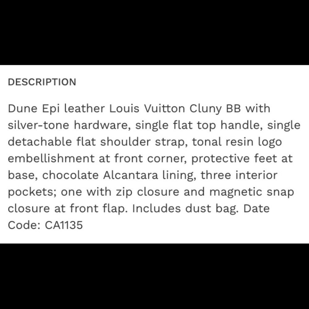 ⭐️Louis Vuitton Cluny bag - Picture 12 of 12